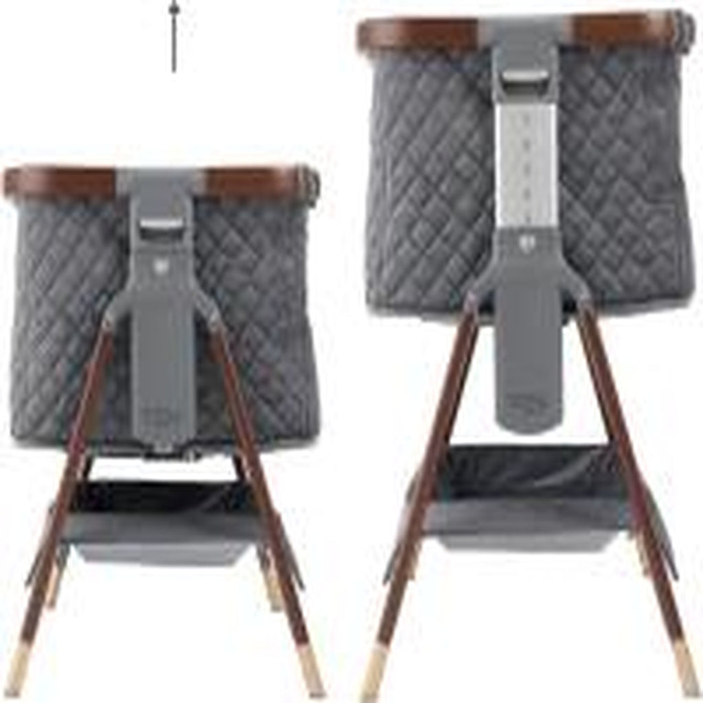 Tutti Bambini Cozee Luxe Bedside Crib Co-Sleeping Safety Straps & Carry Case Dar