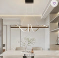 Modern LED Kitchen Island Pendant Light Black White | Breakfast Bar Ceiling