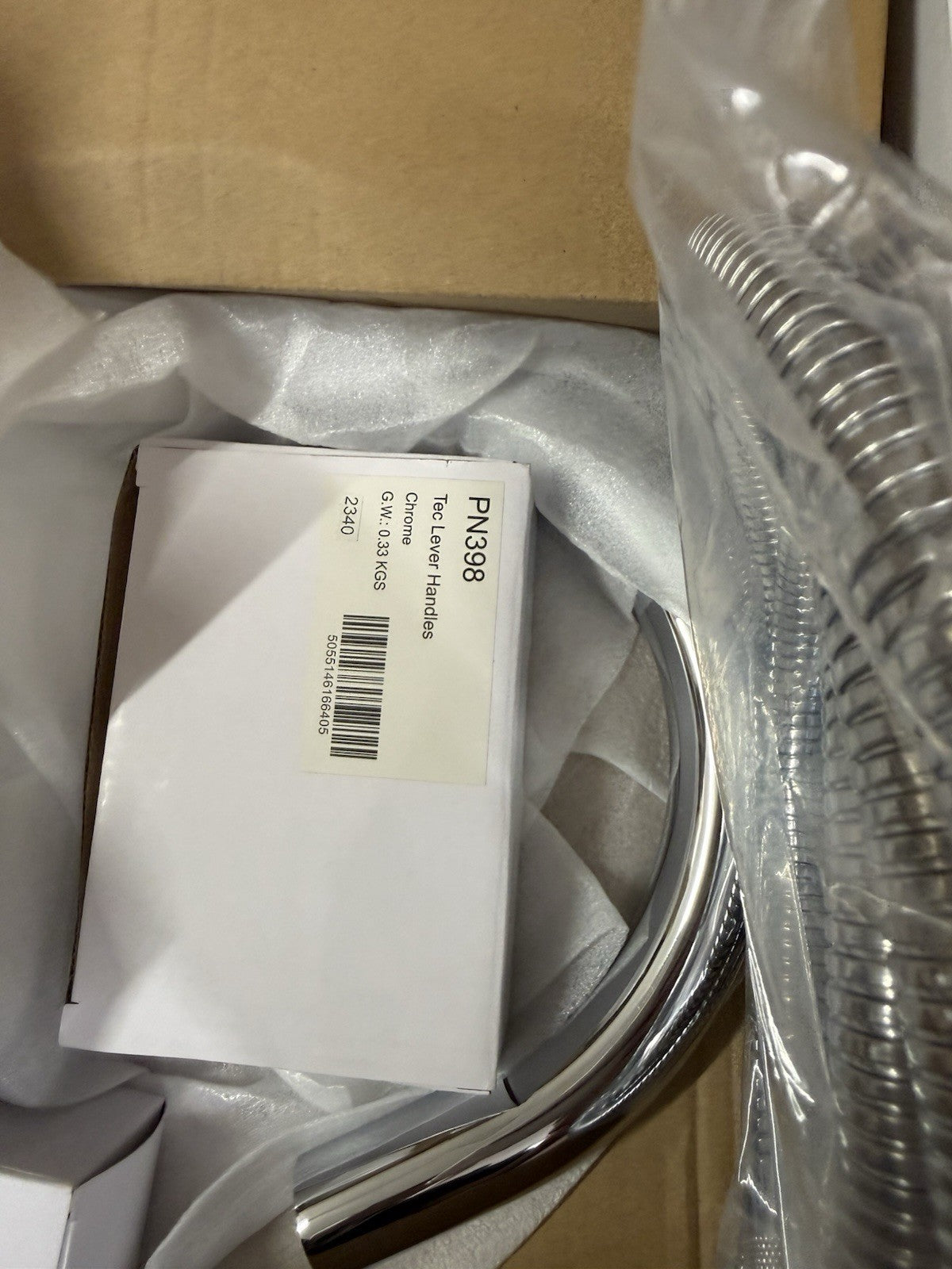 Hudson Reed Tec Lever Bath Shower Mixer Tap TEL354 Chrome Shower Kit BNIB