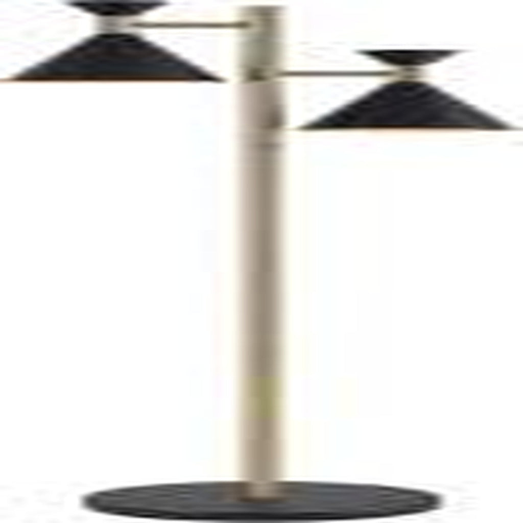 Kenroy Home Arne 2 Light Tree Floor Lamp Black Antique Brass H155cm