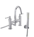 Hudson Reed Tec Lever Bath Shower Mixer Tap TEL354 Chrome Shower Kit BNIB