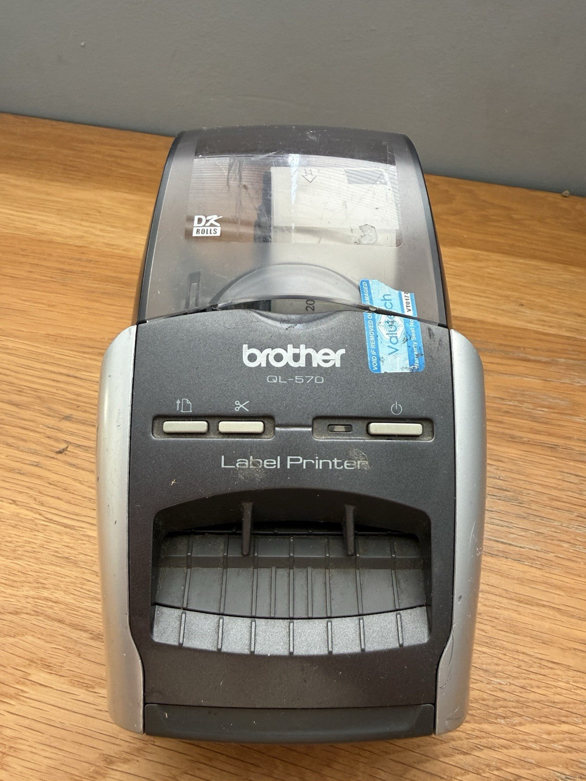 Brother QL-570 USB Thermal Label Printer Tested Working With Labels No Cable