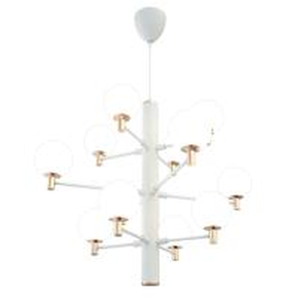 Corrigan Studio Maliyah 12 Light Novelty Pendant, White