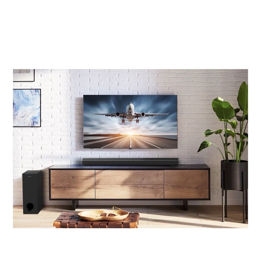 Philips TAB6305/10 2.1 Soundbar Wireless Subwoofer 140w New Open Box