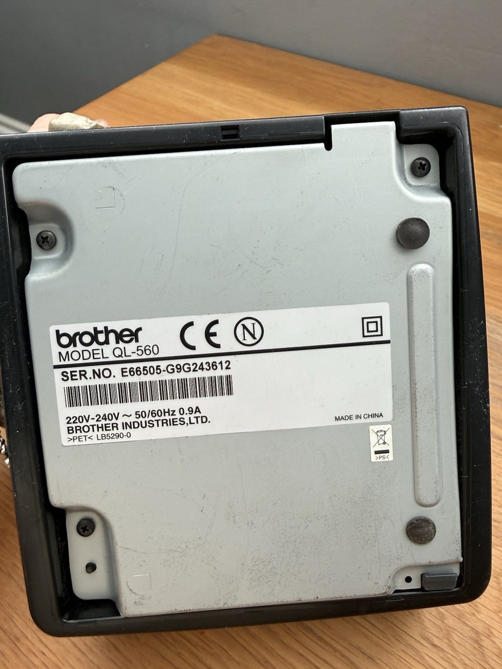 Brother P-touch QL-560 USB Thermal Label Printer Tested Working No Cables
