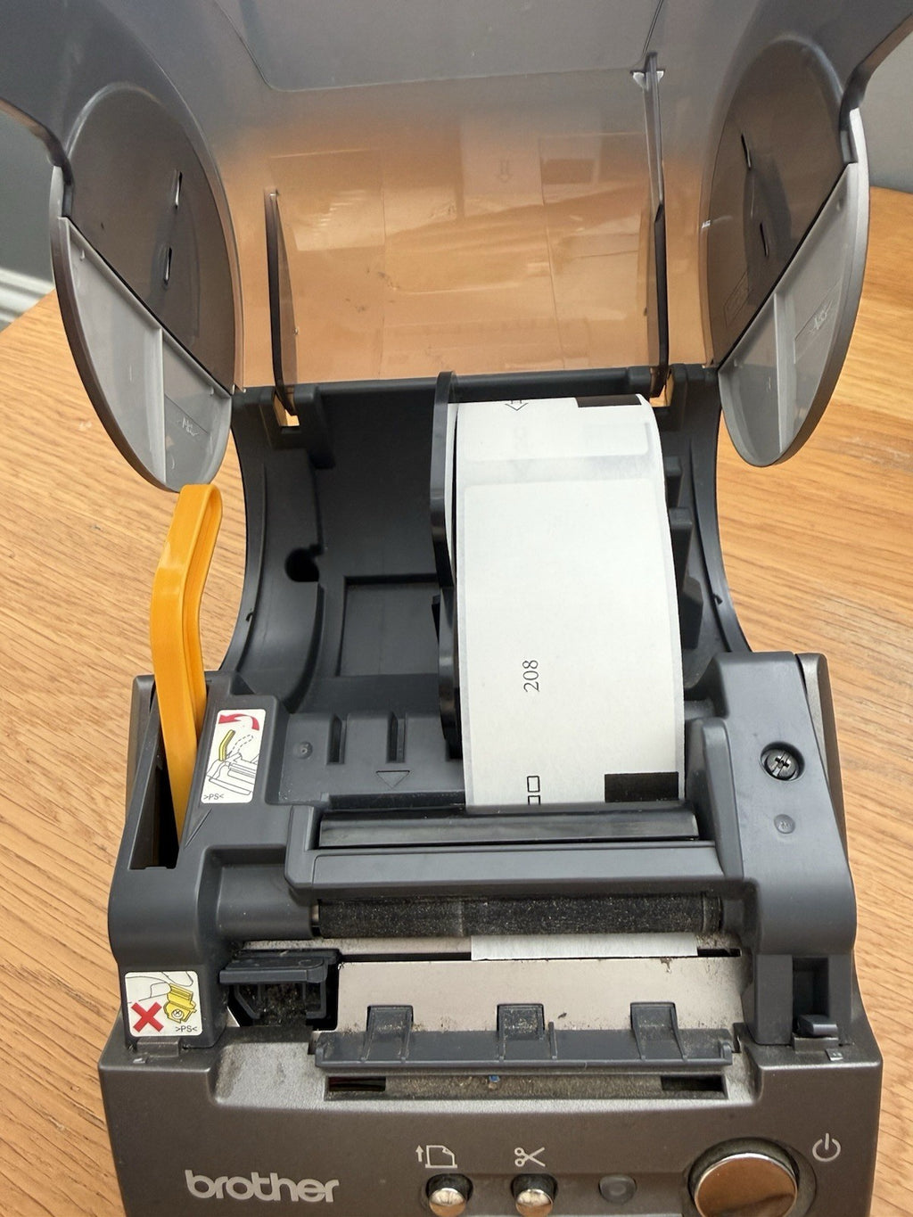 Brother P-touch QL-560 USB Thermal Label Printer Tested Working No Cables